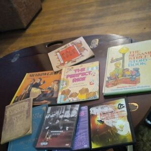 Book & Dvd Lot